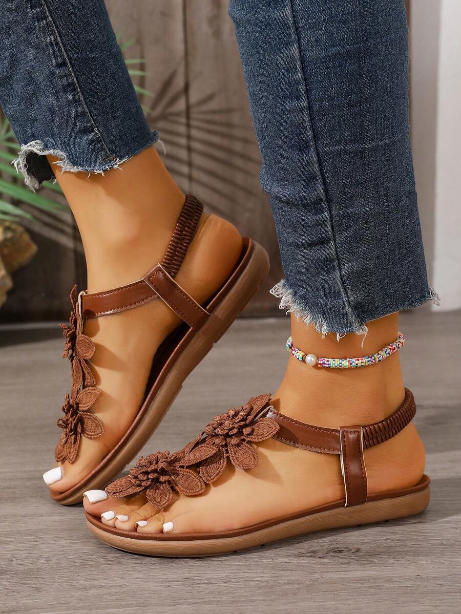 Dawn - Floral Orthopedic Sandals