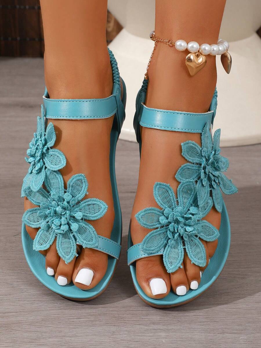 Dawn - Floral Orthopedic Sandals