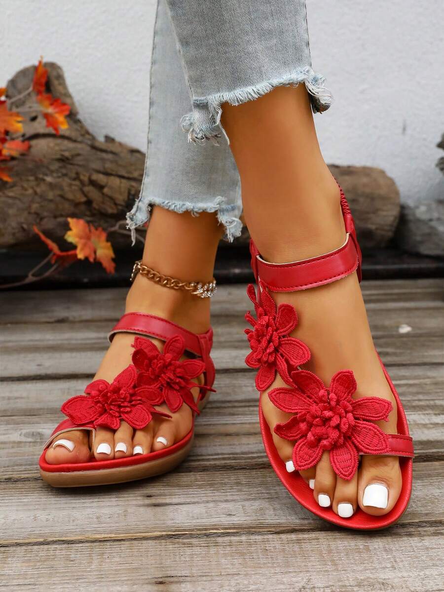 Dawn - Floral Orthopedic Sandals