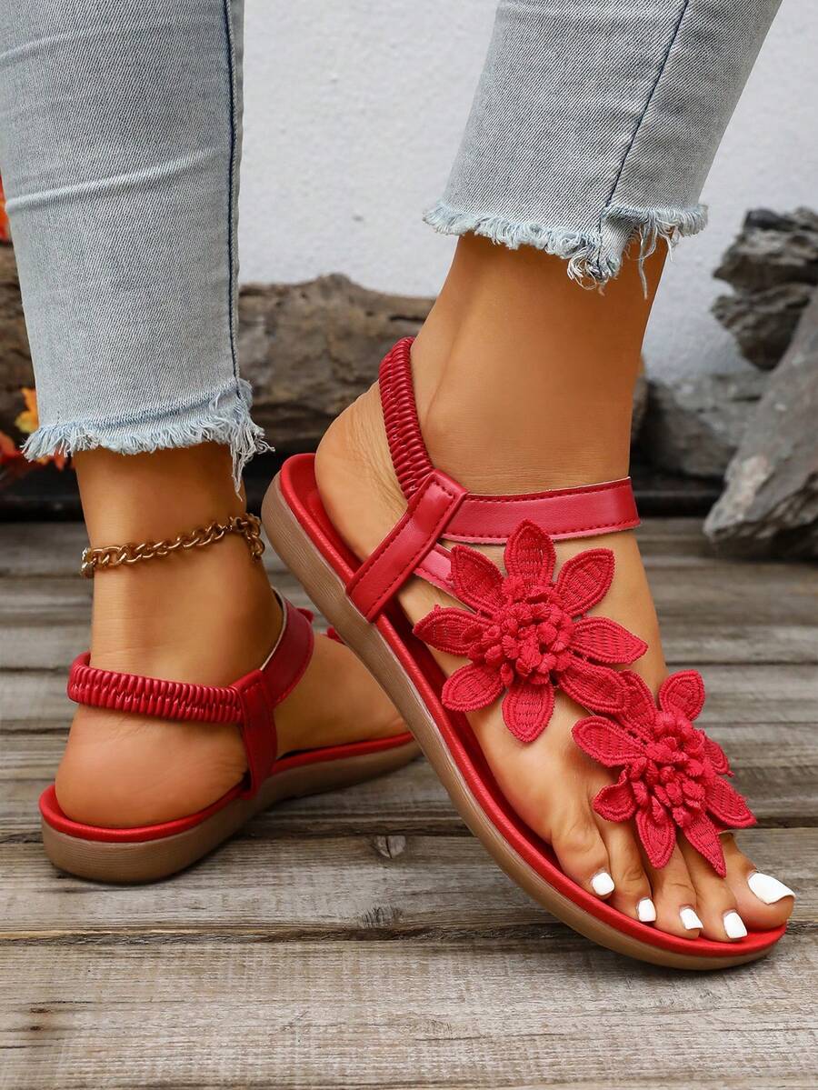 Dawn - Floral Orthopedic Sandals