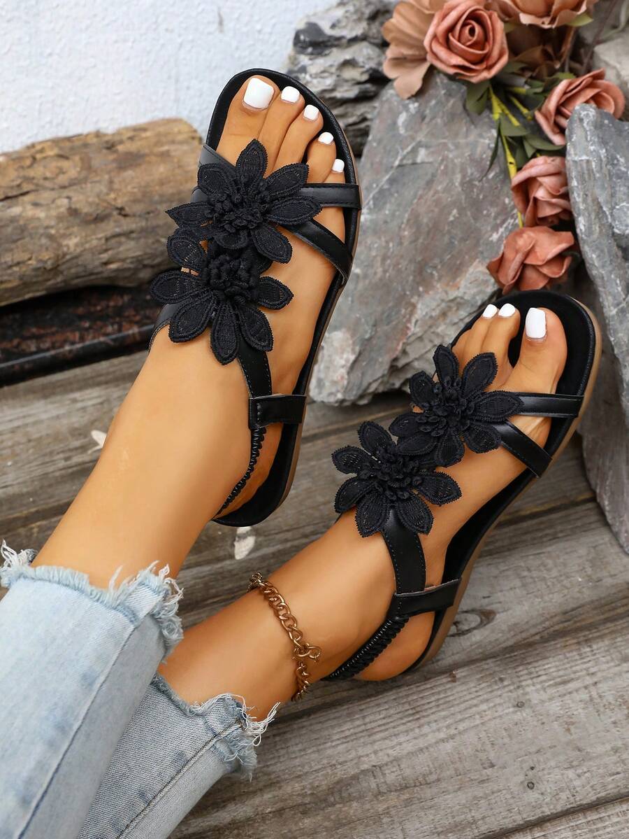 Dawn - Floral Orthopedic Sandals