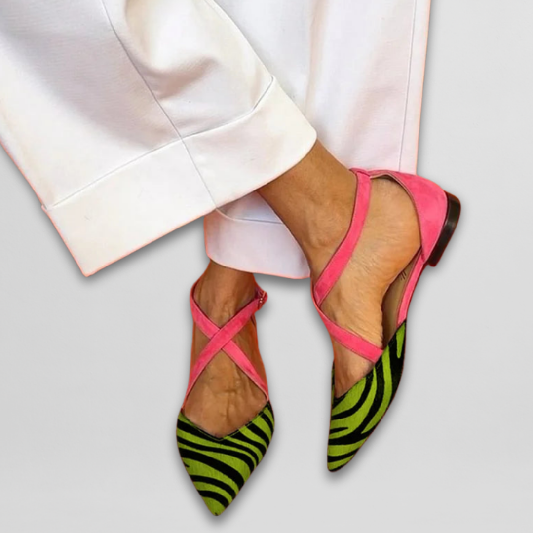 Margaret | Strappy Ballet Flats