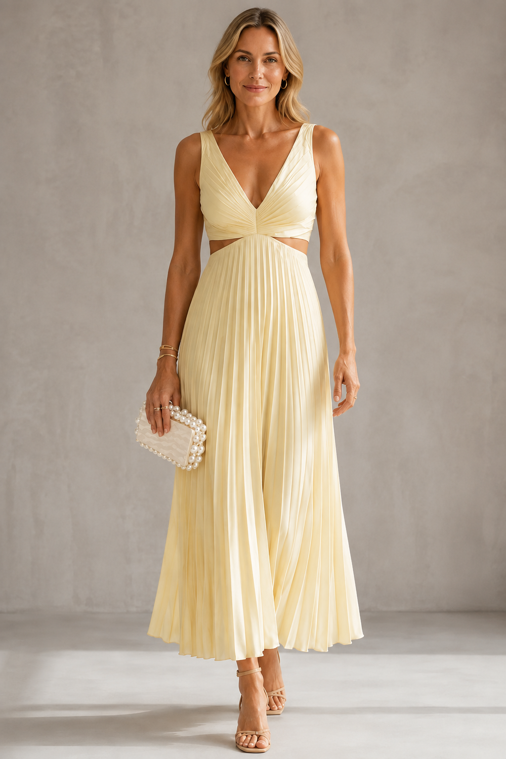 Helen | Elegant Floor-Length Dress