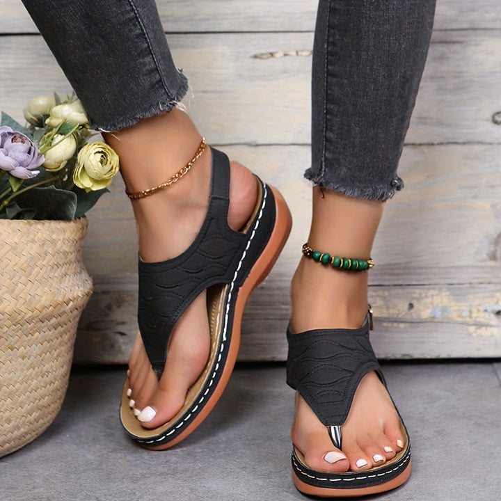 Faye - Comfortable Wedge Sandals