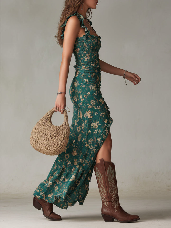 Mayfair | Retro-Inspired Long Elegant Dress
