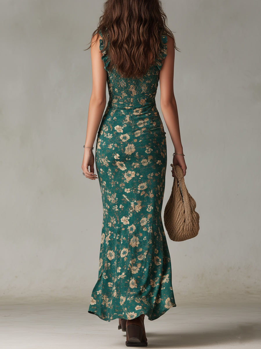 Mayfair | Retro-Inspired Long Elegant Dress