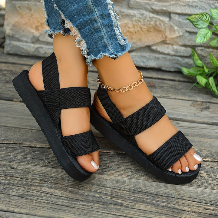Gail - Comfortable Slip-on Open-Toe Sandals