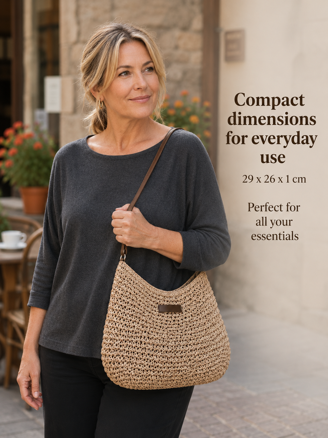 Simona | Elegant Woven Bag