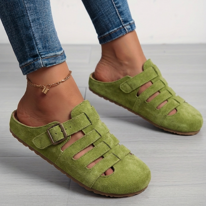 Nathalie - Comfort Slip-On Mule Sandals