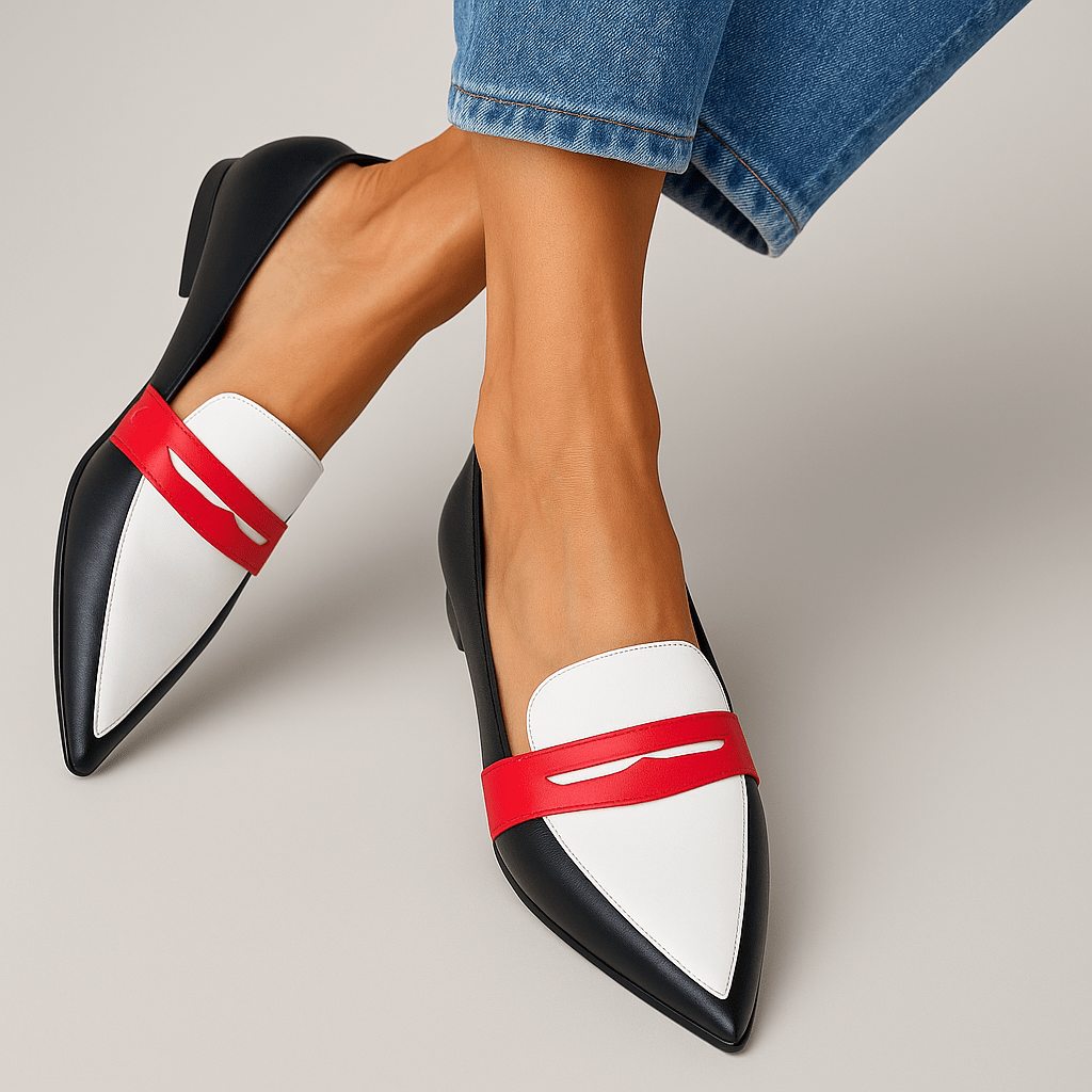 Verena | Colour-Block Loafers