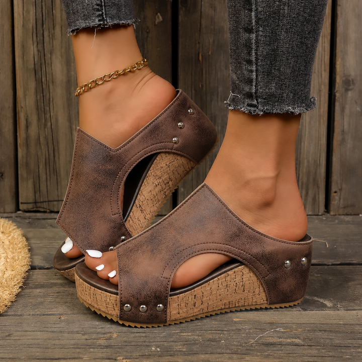 Nancy – Wedge Orthopedic Sandal