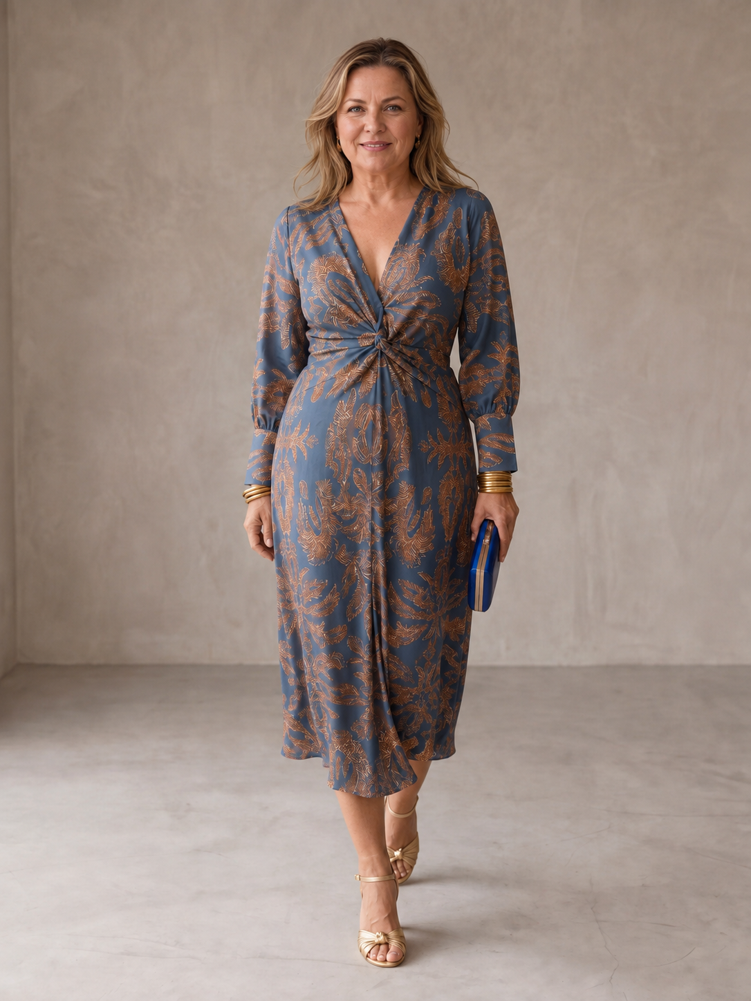 Celeste | Floral Midi Dress