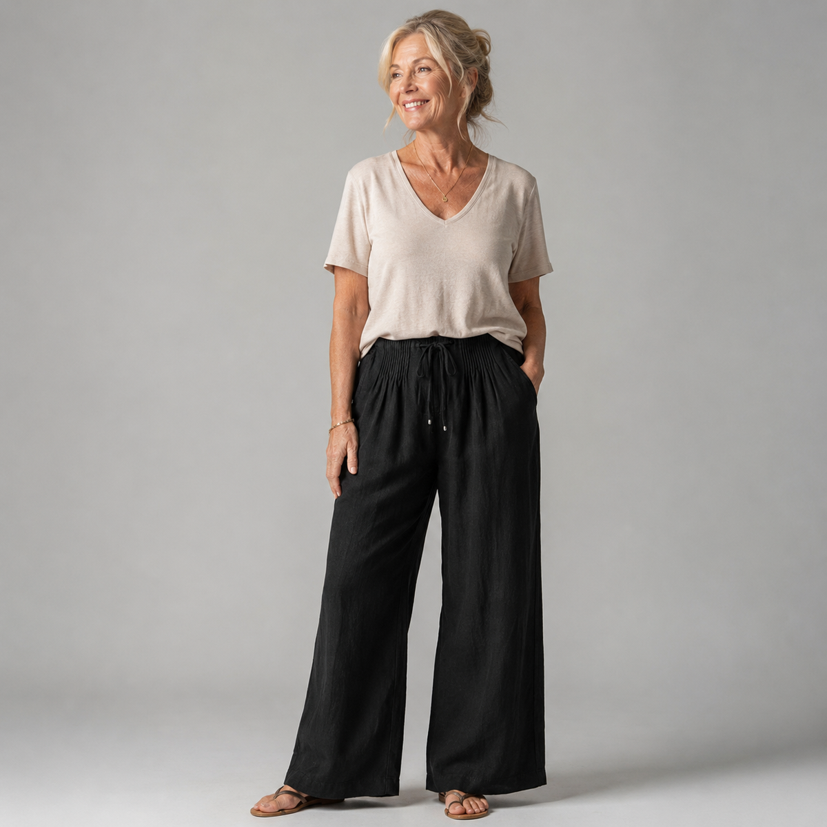 Isa | Wide Leg Pants