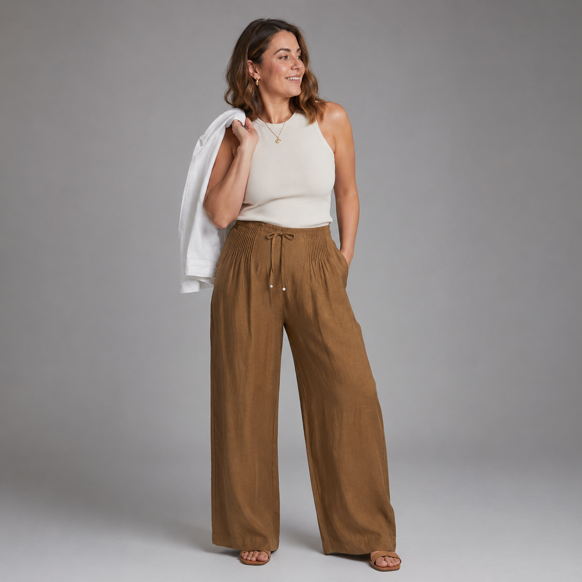 Isa | Wide Leg Pants