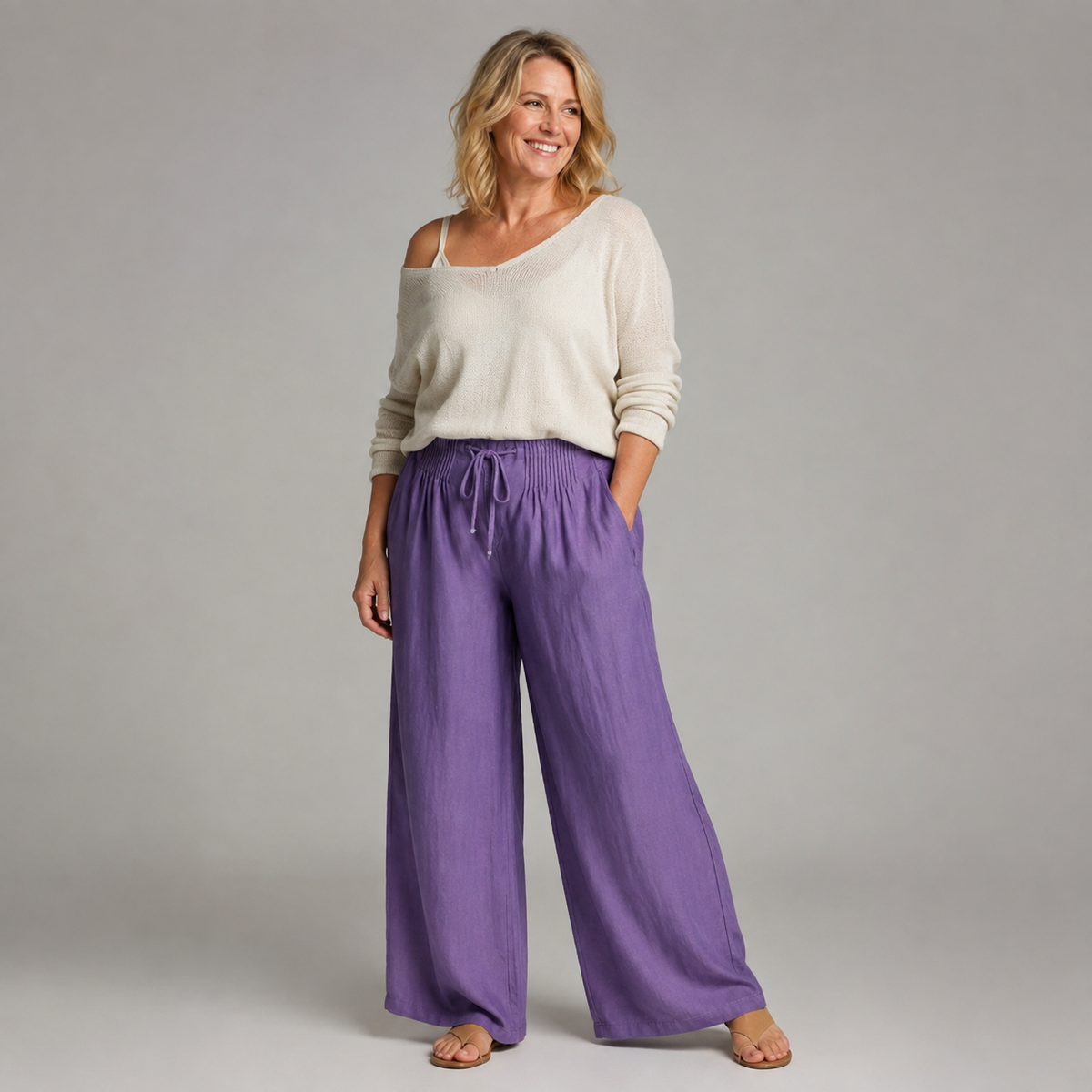 Isa | Wide Leg Pants
