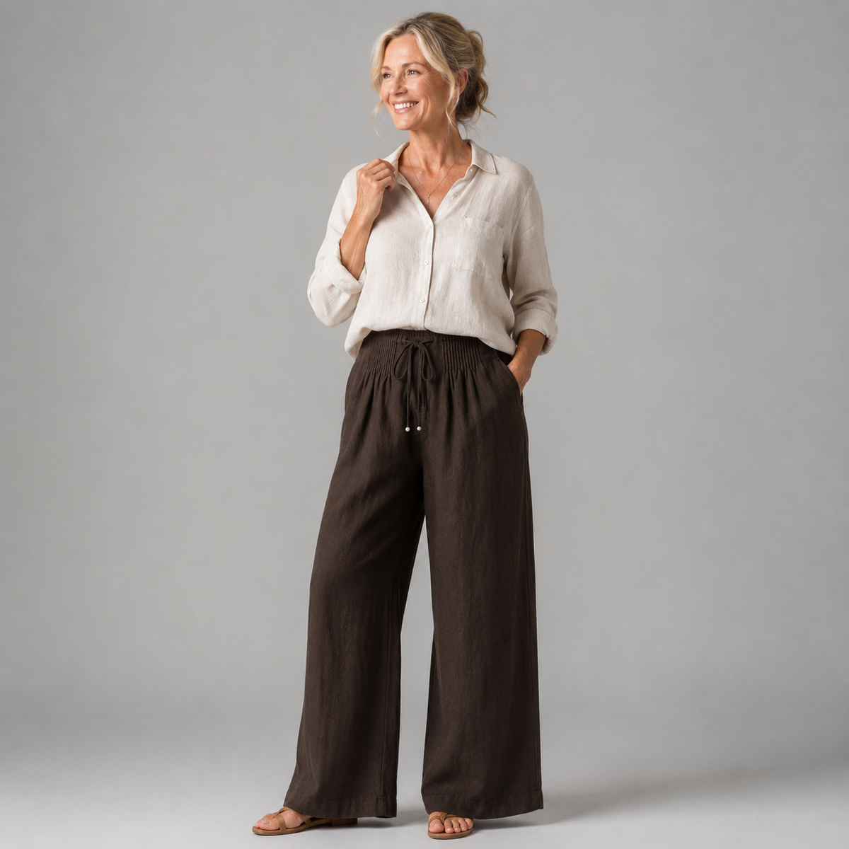 Isa | Wide Leg Pants