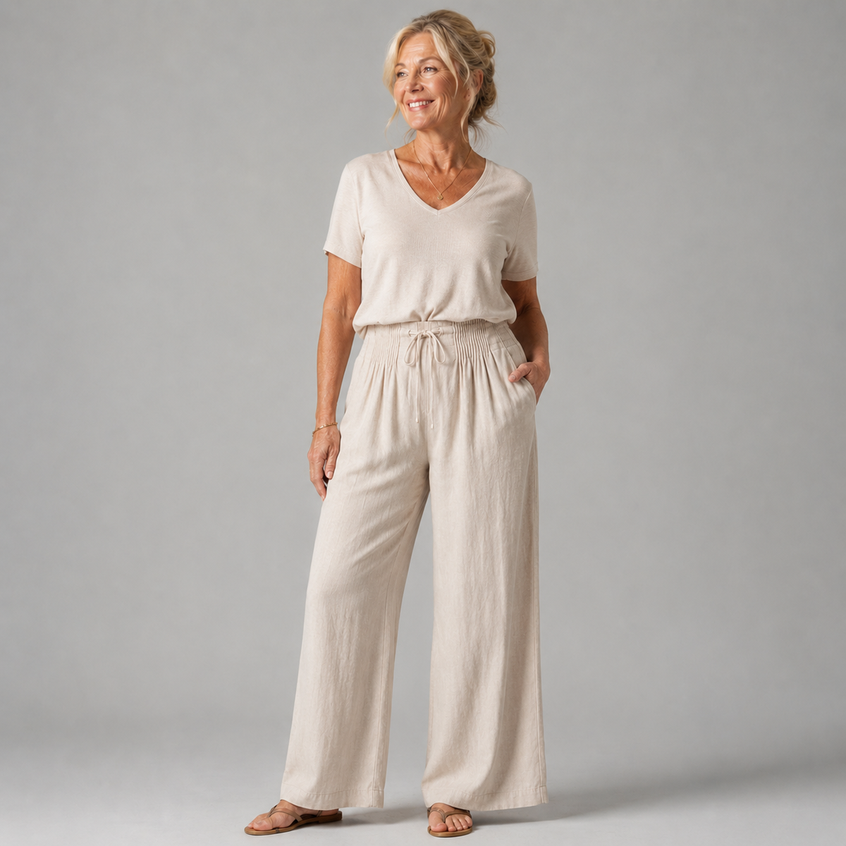 Isa | Wide Leg Pants