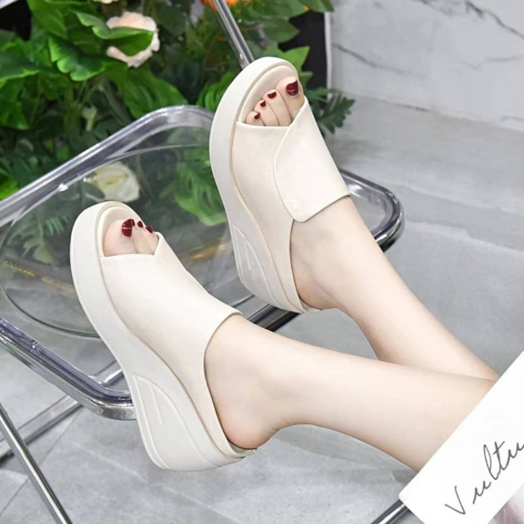 Eliza - Orthopedic Slip-on Wedge Sandals