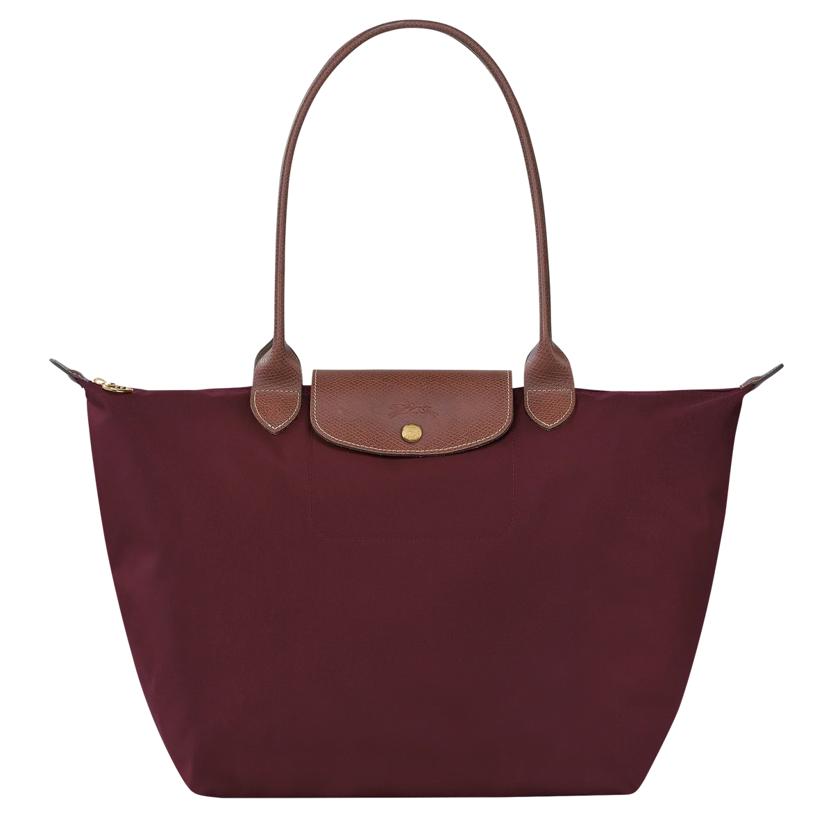 Le Pliage Tote Medium, Burgundy