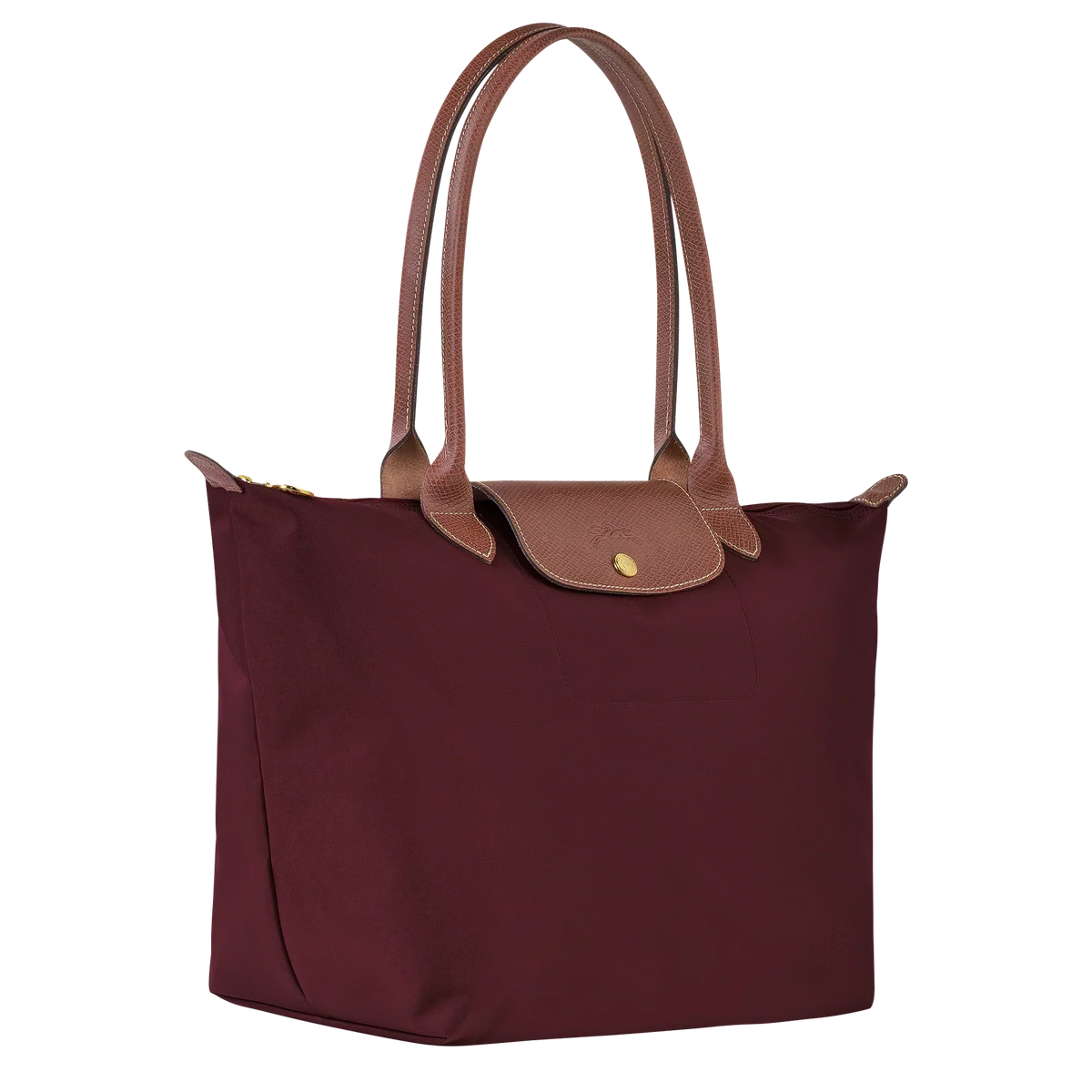 Le Pliage Tote Medium, Burgundy