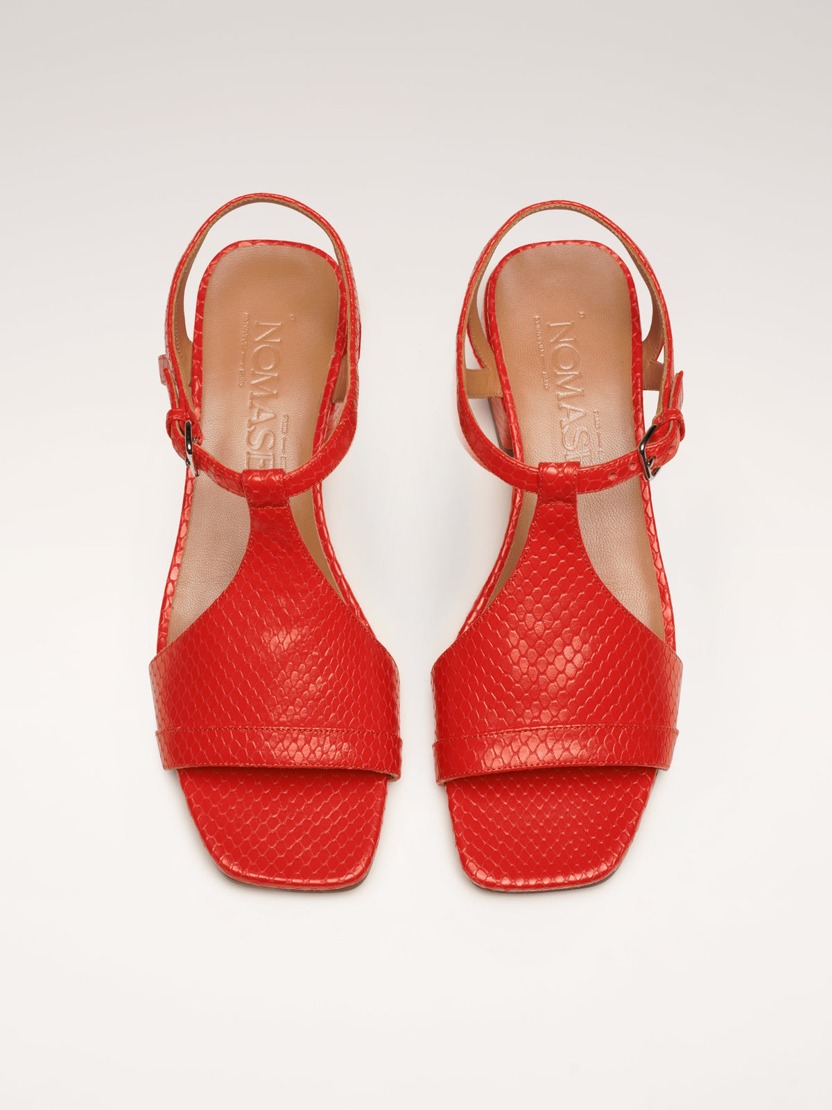 Catalina | Embossed Heeled Sandals