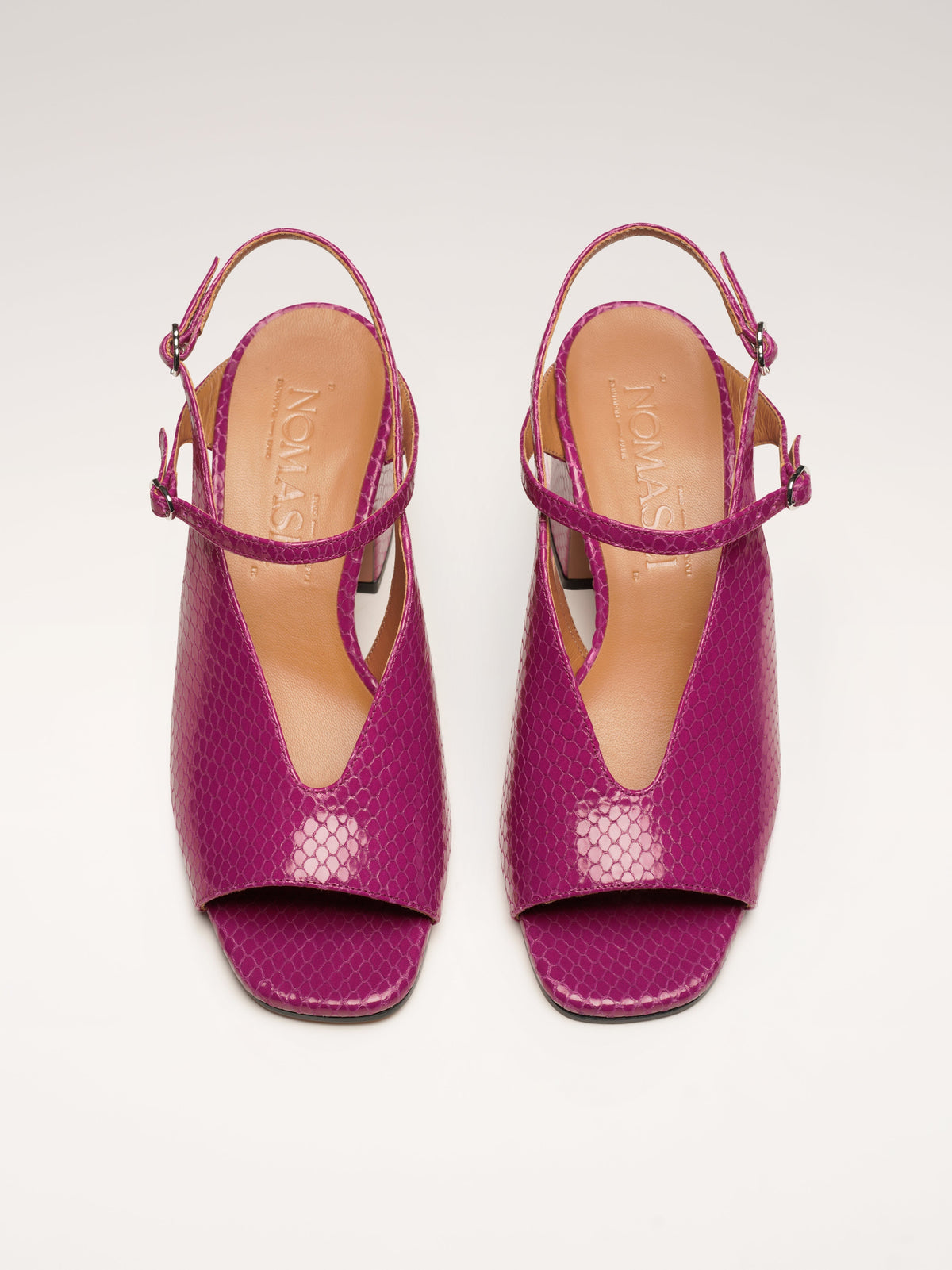 Serena | Embossed Heeled Sandals