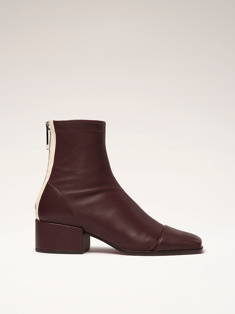 Margaux | Sleek Block Heel Ankle Boots