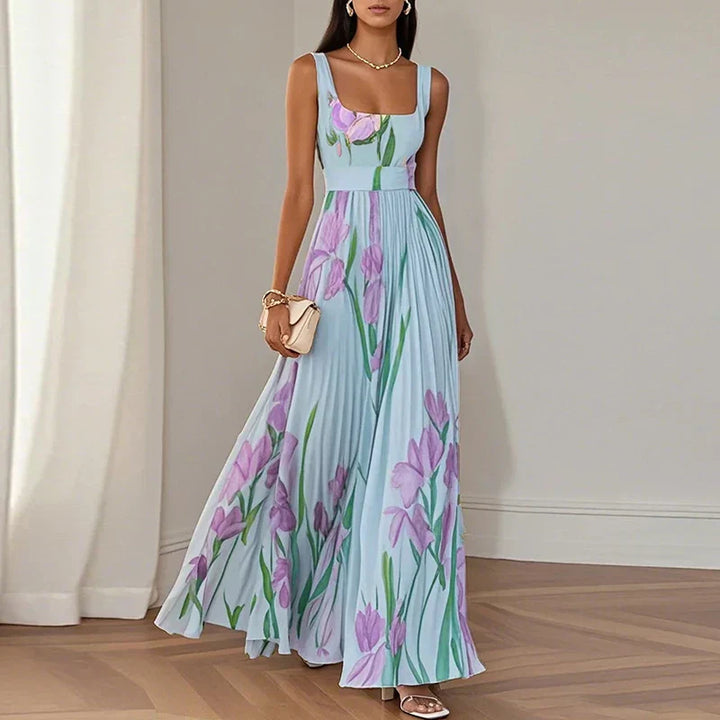 Oriah | Floral A-Line Maxi Dress