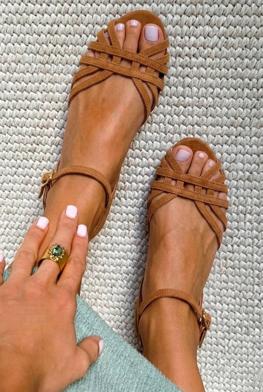Isabella | Vintage Multi-Strap Sandal