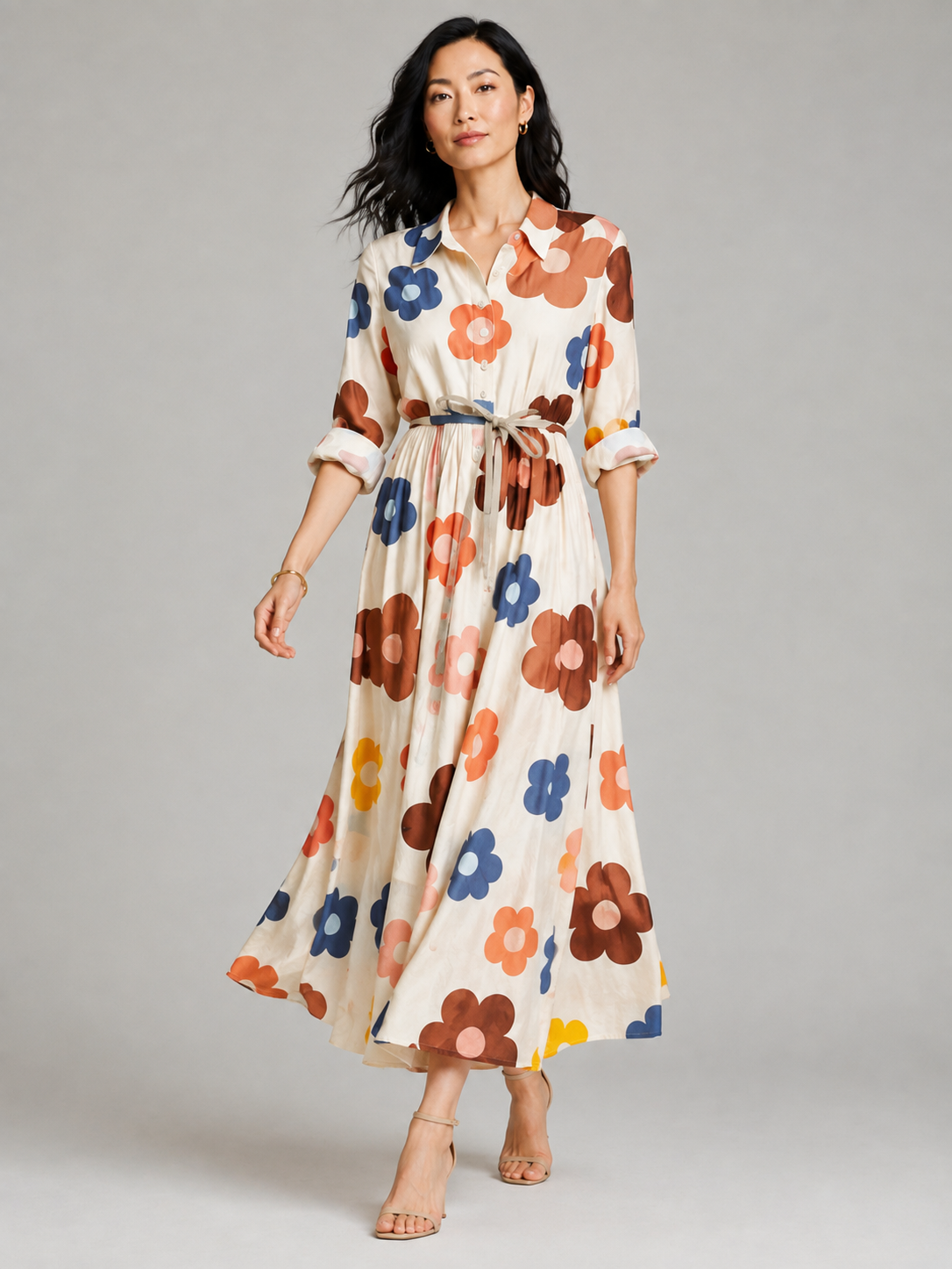Cheryl - Retro Bloom Dress