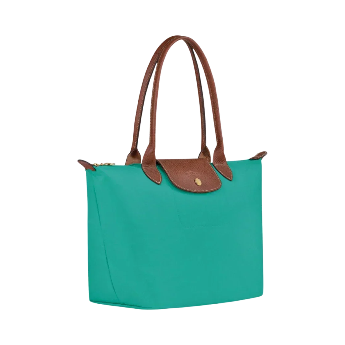 Le Pliage Tote Medium, Turquoise