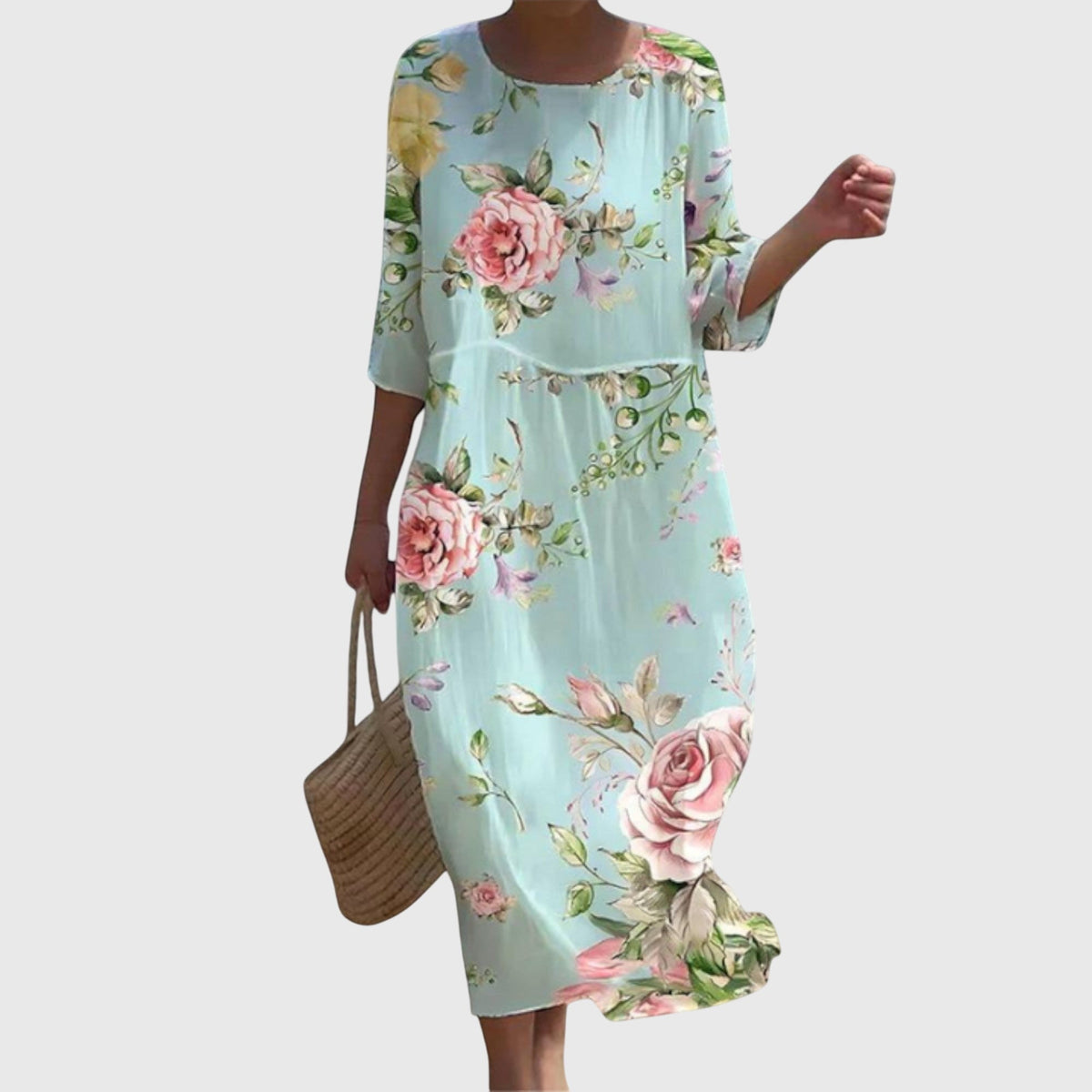 Hayley | Stylish Floral Maxi Dress
