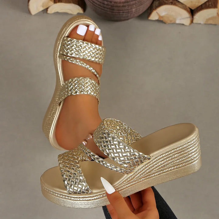 Corinne - Comfortable Platform Sandals