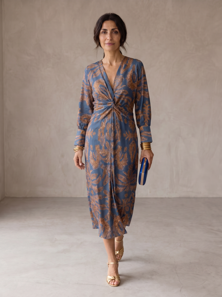 Celeste | Floral Midi Dress