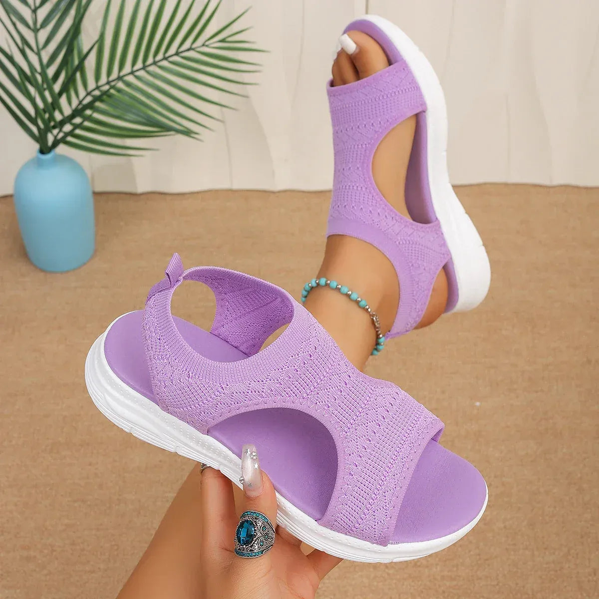 Luz | Breathable Mesh Comfort Sandals