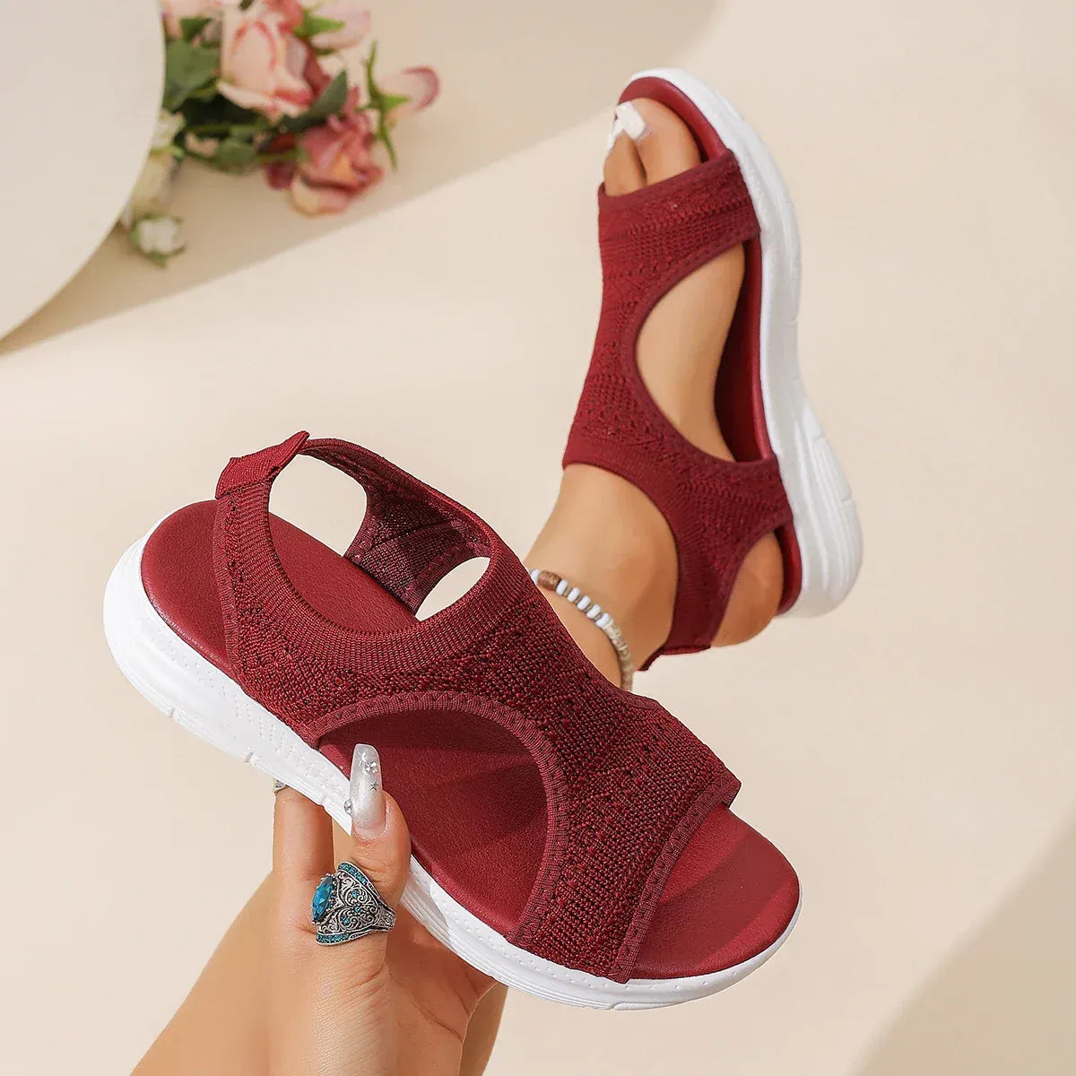 Luz | Breathable Mesh Comfort Sandals