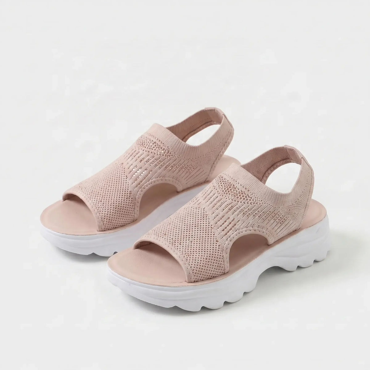 Noelle | Mesh Adjustable Strap Sandals
