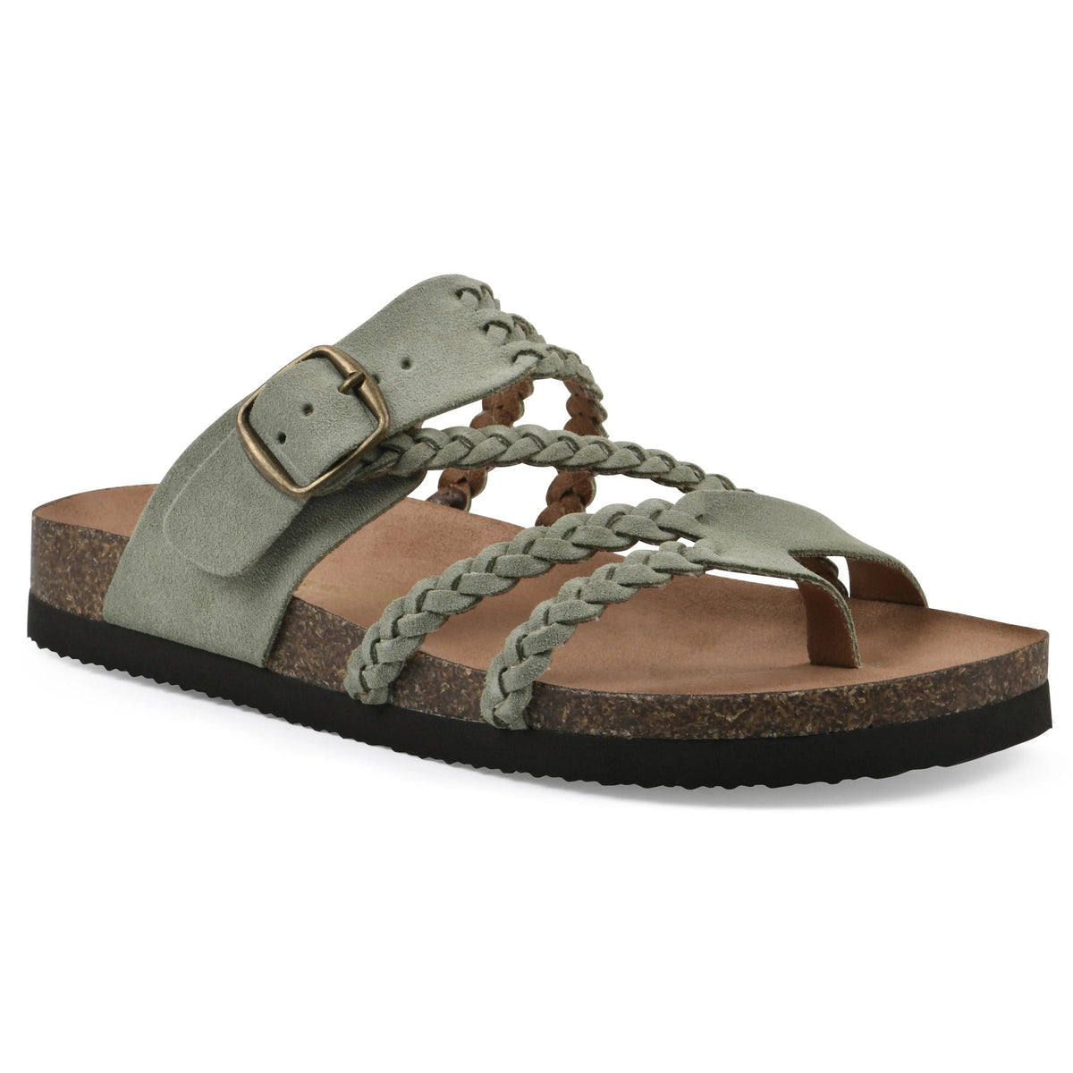 Mara | Braided Toe-Post Buckle Sandals