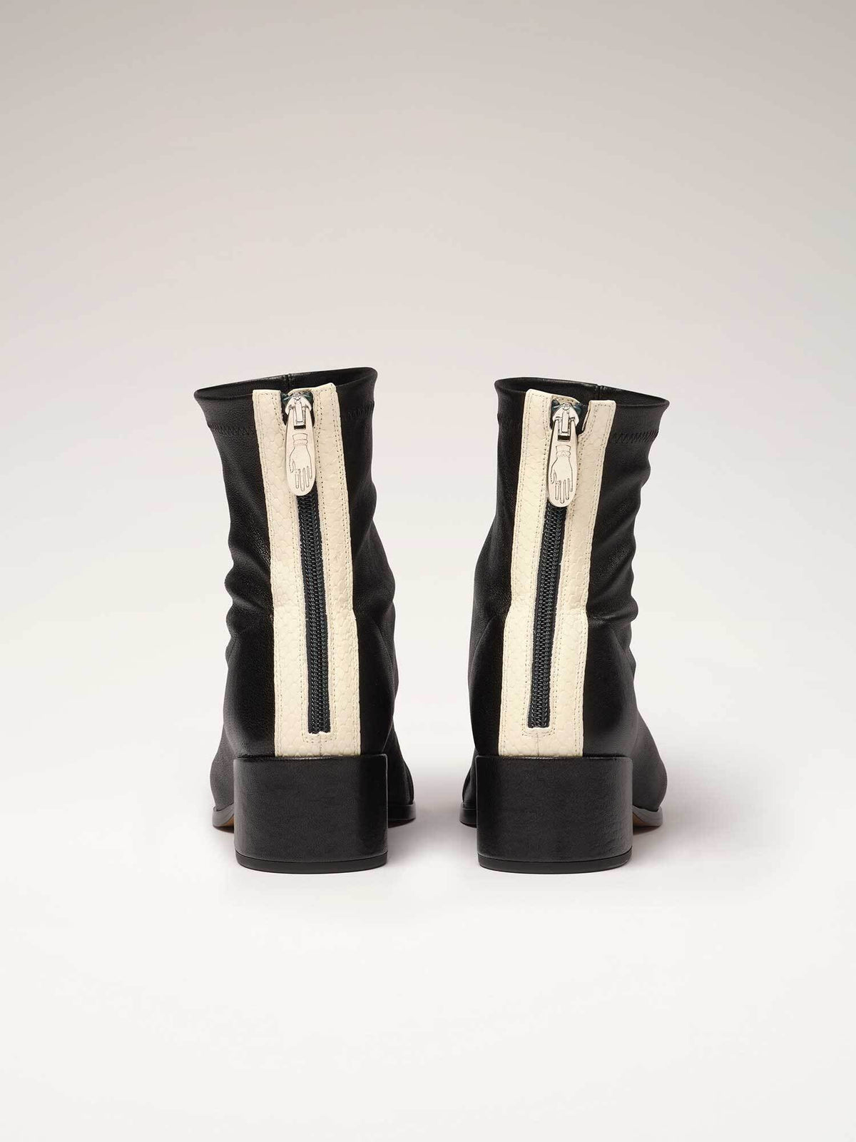 Vivienne | Sleek Block Heel Ankle Boots